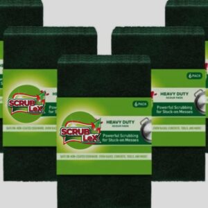 ScrubLex  Green Scrub Pads (6 Pack)