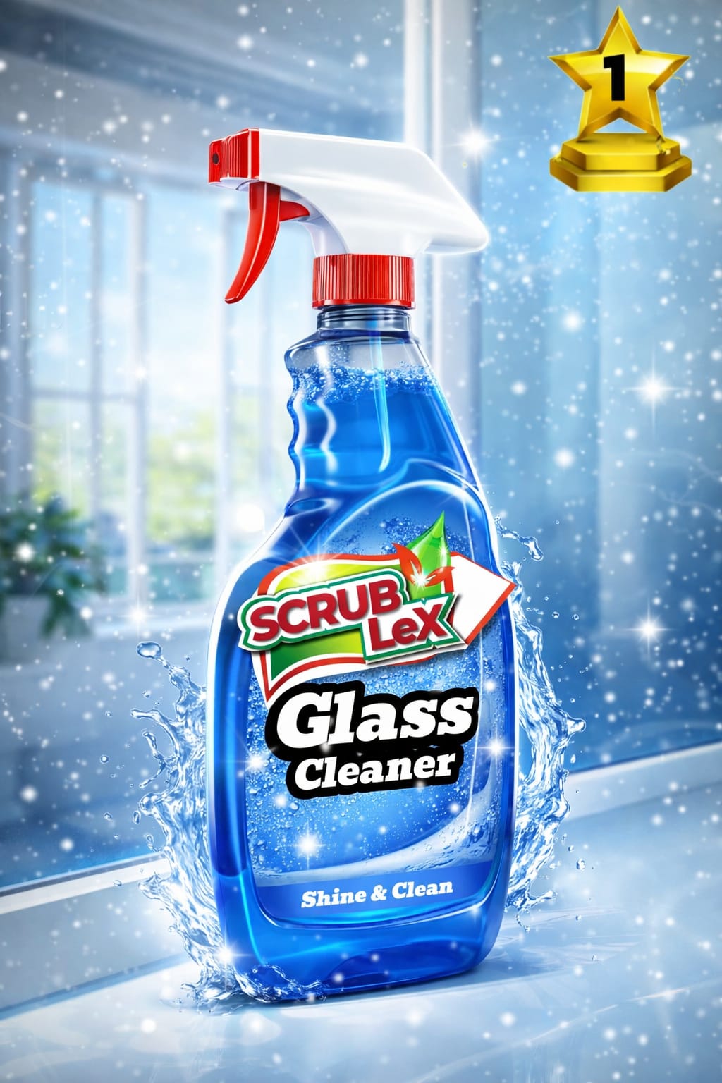 ScrubLex Glass Cleaner Spray