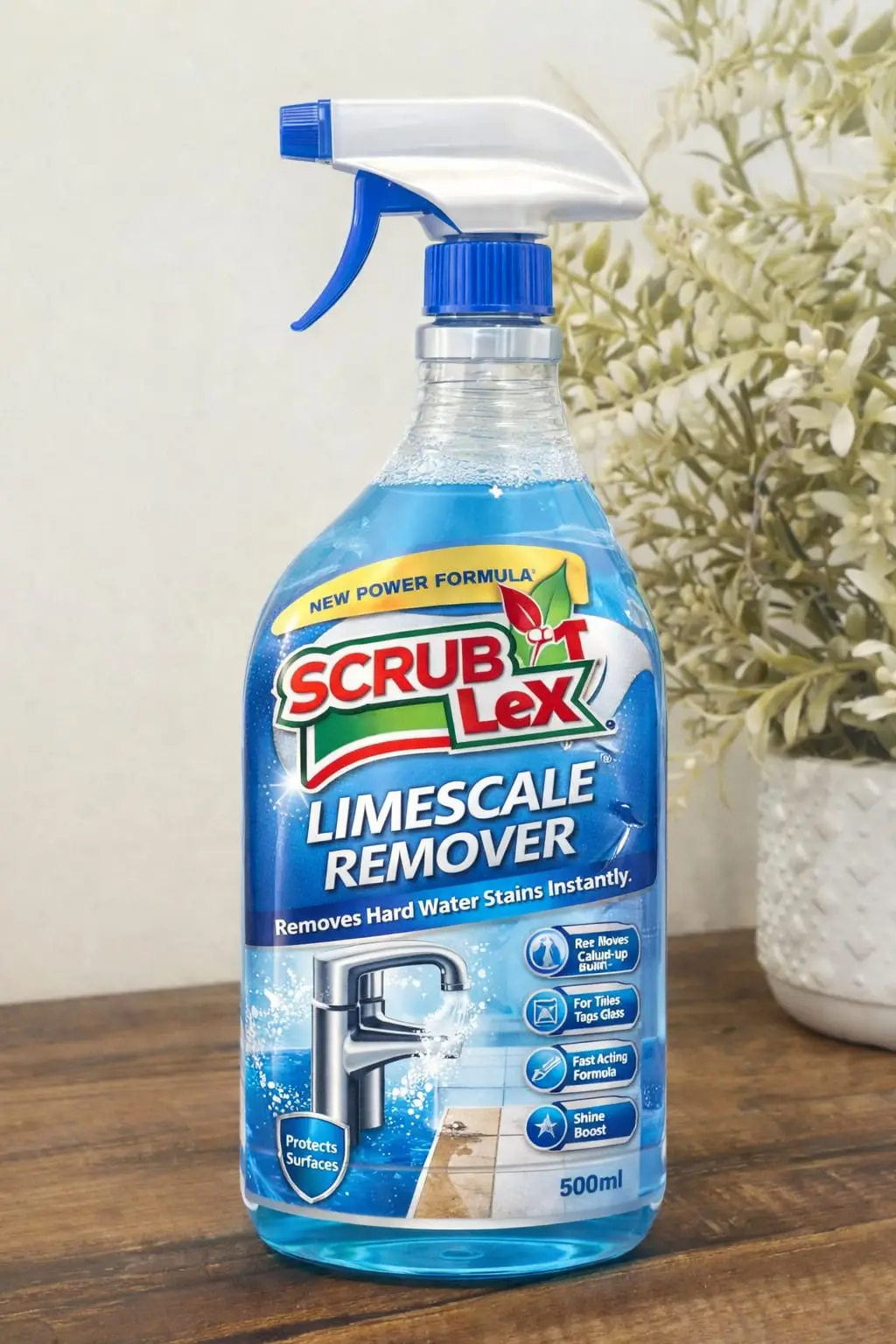 Powerful Limescale Remover 1 Litre – Hard Water Stain & Scale Cleaner