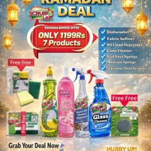 Ramadan 2026 Special  7 best Cleaning Products in Pakistan  Bundle Deal – Dishwash, Toilet Cleaner, Glass Cleaner & Floor Cleaner | Home Cleaning Products Pakistan