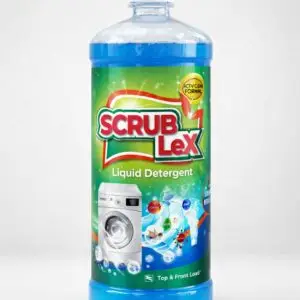 Scrublex Liquid Detergent 1 Litre – Best Laundry Liquid in Pakistan for Front & Top Load Washing Machines