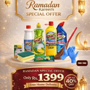 Ramadan 2026 Cleaning Bundle Deal in Pakistan – Scrublex Complete Home Cleaning Kit